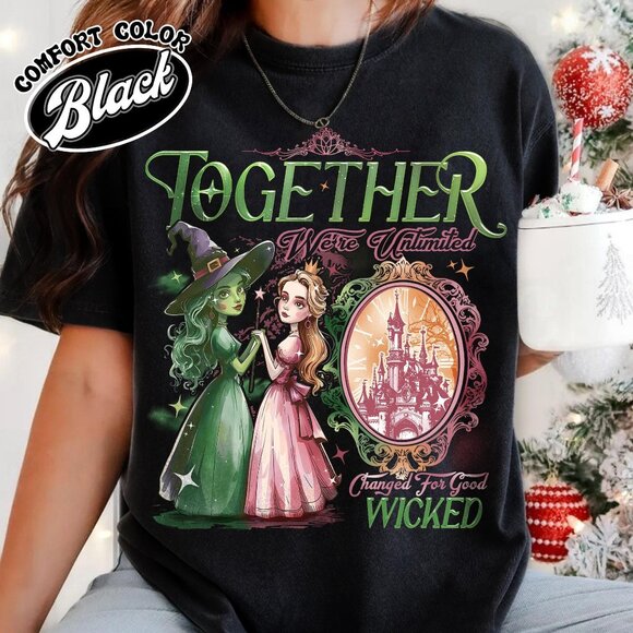 Wicked Change For Good Shirt, Wicked Musical Movie Fan Xmas Shirt - Picture 1 of 2